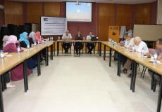 خلال ورشة عمل نظمتها الشبكة المطالبة بضمان حقوق الأشخاص ذوي الإعاقة خلال تطبيق أجندة السياسات الوطنية والقطاعية