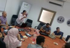 حيفا : الطالبة سارة يونس تحصل على المرتبة الأولى في مسابقة دمج الطلاب في الصّناعة 