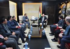 خلال توقيع اتفاقية لافتتاح محكمة شرعية ببلدة يعبد في جنين