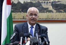  أمين سر اللجنة التنفيذية لمنظمة التحرير الفلسطينية صائب عريقات