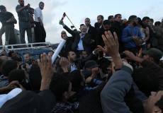 رئيس المكتب السياسي لحركة حماس إسماعيل هنية شرق غزة -ارشيف-