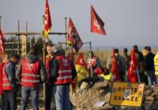 عمال نفط في فرنسا