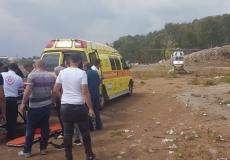 حادث دهس في عين ماهل الناصرة