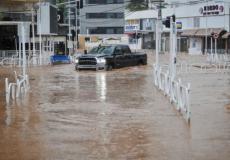 غرق مناطق في إسرائيل -أرشيف-