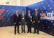 وفد من الشرطة الفلسطينية يشارك في معرض للأسلحة بروسيا