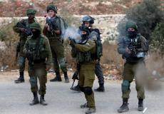 إصابة شاب خلال مواجهات مع الاحتلال في البيرة -أرشيف