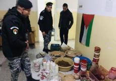 ضبط معمل لتصنيع المعسل المغشوش في رام الله