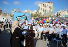 مركز الوفاء للمسنين ينظم حفلاً بعنوان خيرنا في كبارنا بغزة 