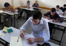 طلبة يتقدمون لامتحان الثانوية العامة -تعبيرية-