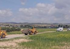 جرافات الاحتلال / ارشيفية