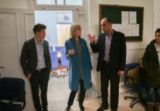 جانب من الزيارة