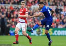 لقطة من المباراة