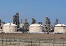 إحدى محطات تكرير النفط جنوبي الكويت.