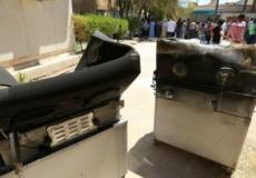 وزارة الصحة العراقية قالت مبدئيا إن سبب الحريق ماس كهربائي، ولكن تبين لاحقا انه "اضرم عمدا لاخفاء سرقة"