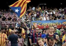 جماهير برشلونة يمكن لها أن تحمل علم كاتالونيا في نهائي الكأس.