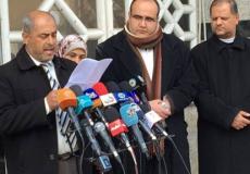 صورة من المؤتمر الصحفي