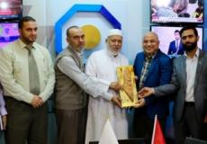 وفد برلماني يهنئ فضائية القدس بانطلاقتها الـ "9" ويزور "الأقصى وفلسطين اليوم"