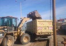 بلدية غزة تجمع 16 ألف طن من النفايات