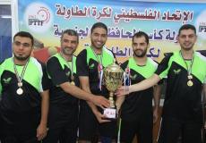 المجمع الإسلامي يتصدر دوري" جوال" لكرة الطاولة بغزة