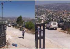 تواجد لجنود الاحتلال في المكان