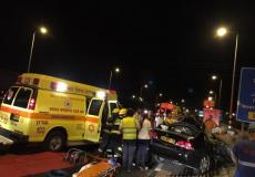 إصابات في حادث سير  داخل أم الفحم "أرشيف"