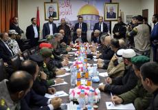 الحمد الله وزارة الداخلية في غزة اجتماع وزير الداخلية الأمن