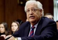 السفير الأمريكي في إسرائيل، ديفيد فريدمان
