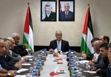 رامي الحمدالله يترأس اجتماعاً للمؤسسة الأمنية