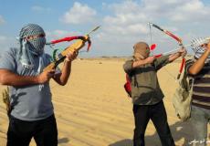 وحدة جديدة في مسيرة العودة شرق قطاع غزة