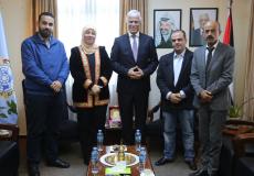 على هامش لقاء وزير التربية بمحافظ رام الله والبيرة