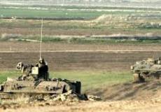 توغل اليات الاحتلال 