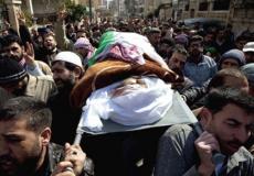 استشهاد فلسطيني في سوريا