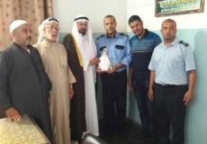 وفد من لجنة تواصل الجهاد يزور مدير الأمن بخانيونس