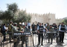 شرطة الاحتلال الإسرائيلي بالقدس