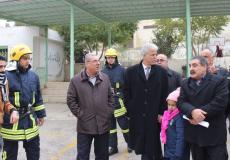 مؤتمر صحفي حول تداعيات انهيار جزء من مدرسة الصفا