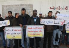 اعتصام لمهندسي العقود في الأونروا _ أرشيف