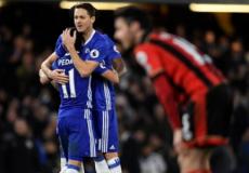 فرحة لاعبي تشيلسي