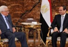 الرئيس عباس ونظيره المصري