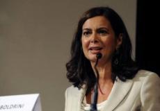 رئيسة مجلس النواب الايطالي لاورا بولدريني