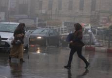 منخفض جوي يضرب فلسطين