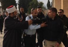 الاحتلال يعتقل حارسا من المسجد الأقصى ارشيف