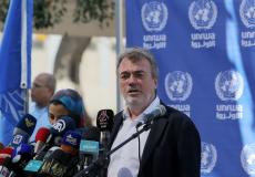 بوشاك مدير عمليات الاونروا