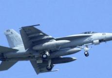 طائرة من أف أيه 18 سي شبيهة بالتي يرجح سقوطها في سويسرا