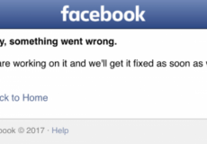 فيبسوك يواجه خللا