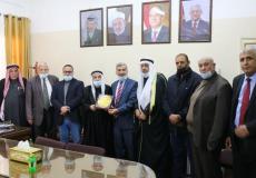 وجهاء وأعيان ومخاتير محافظة خانيونس