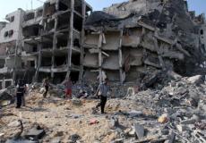 الدمار الذي خلفه العدوان الاسرائئيلي على غزة