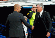  بيب جوارديولا وكارلو أنشيلوتي