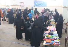 حماس بحي الأمل غرب خان يونس تفتتح "معرض كسوة الشتاء"