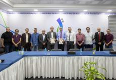الكلية الجامعية للعلوم التطبيقية توقع اتفاق تعاون مع اتحاد الصناعات الإنشائية الفلسطيني