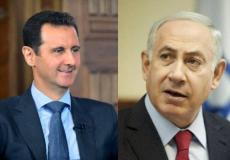 نتنياهو وبشار الأسد